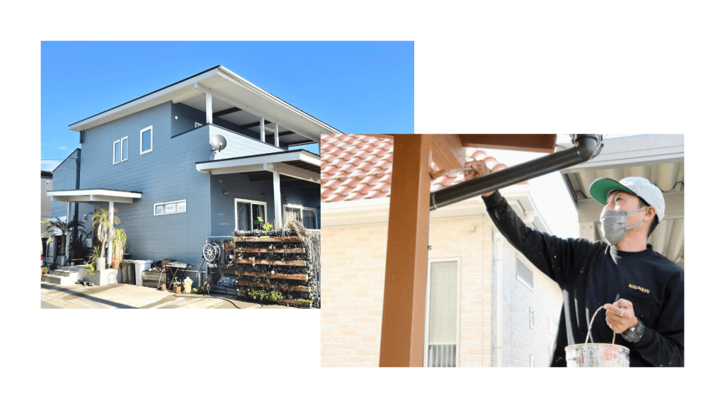 店舗写真と代表