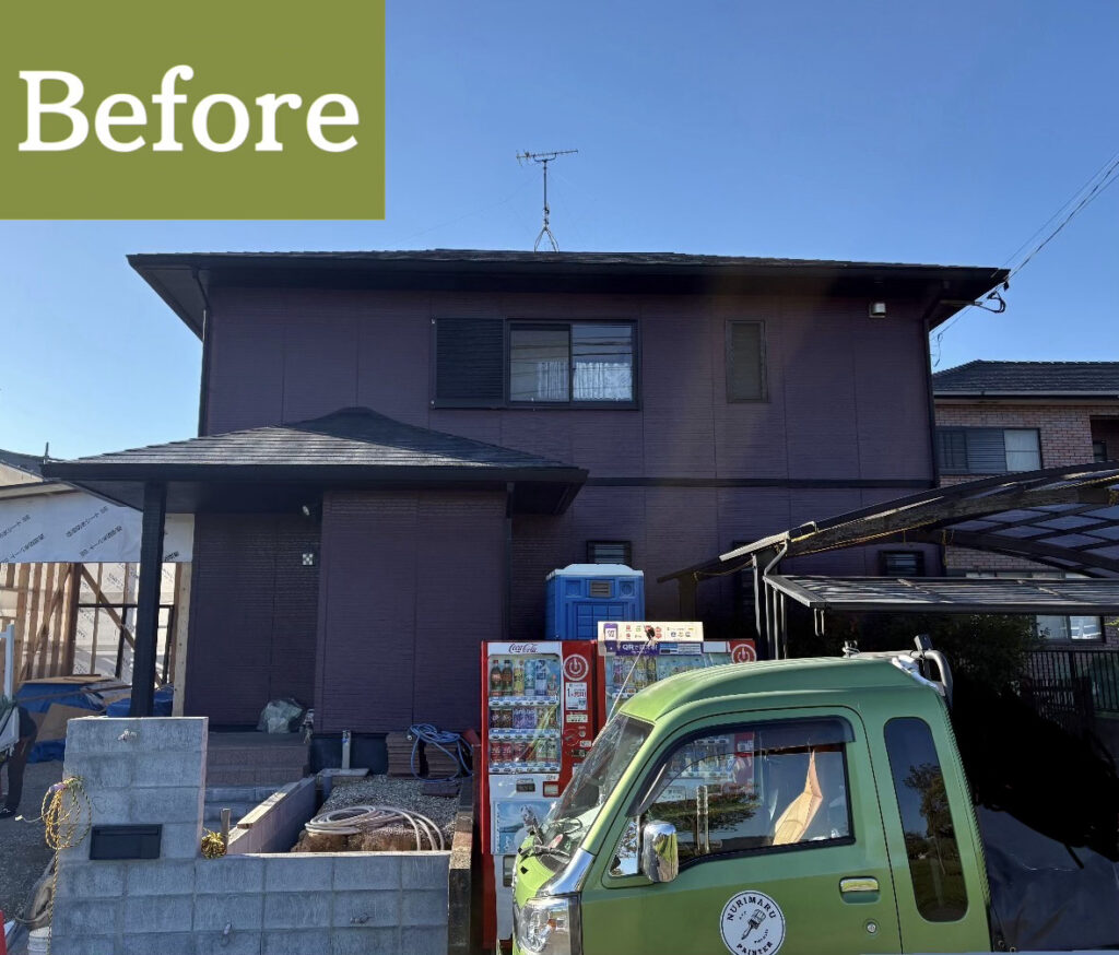 外壁塗装の施工前