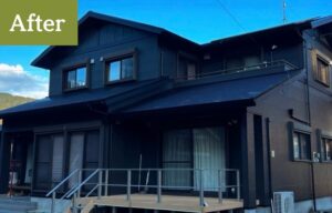 外壁塗装の施工後