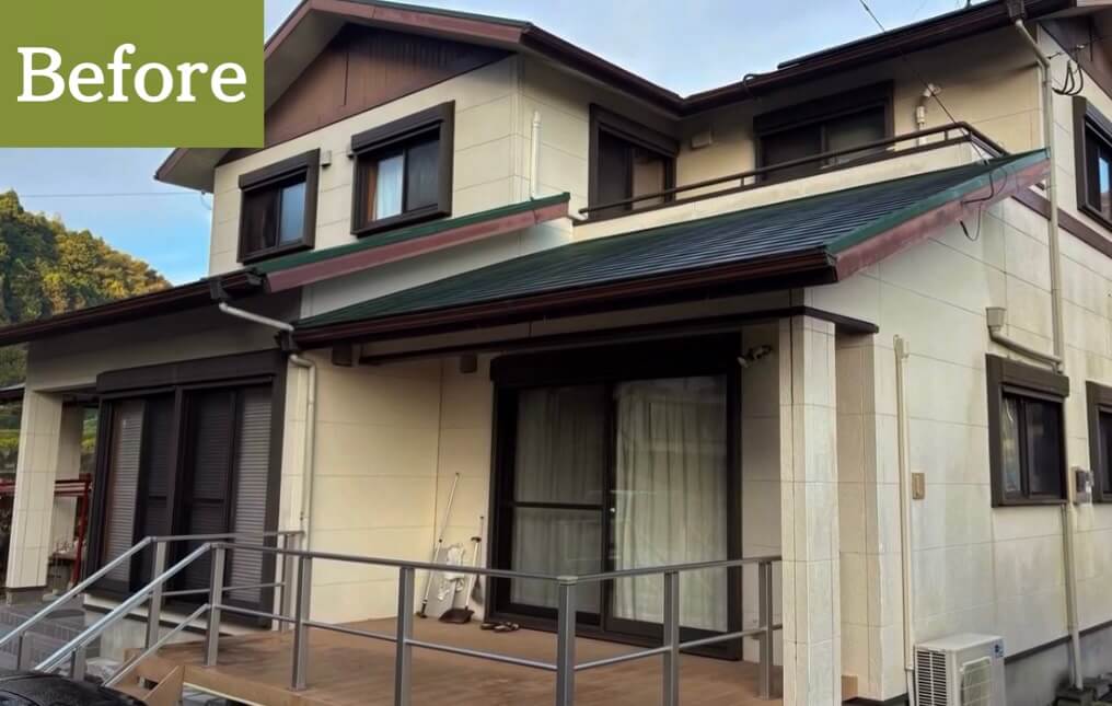 外壁塗装の施工前